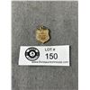 Image 1 : 10k Gold Canada Customs 1" Medallion/Pendant. Engraved "2246" On Front &  "Elverum" On The Back