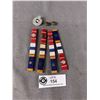 Image 1 : 4 Vintage Canadian Ribbon Bars & Canadian Engineers Brooch w/ Tiny Rhinestones