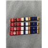 Image 2 : 4 Vintage Canadian Ribbon Bars & Canadian Engineers Brooch w/ Tiny Rhinestones