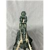Image 2 : Vintage JOLIN Made In Canada Stone Carved Inuit Sledders & Dogs. Approx. 12" L