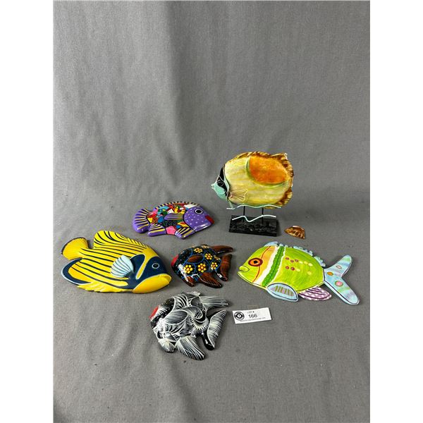 Lot Of Colourful Tropical Fish Décor
