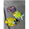 Image 2 : Lot Of Colourful Tropical Fish Décor