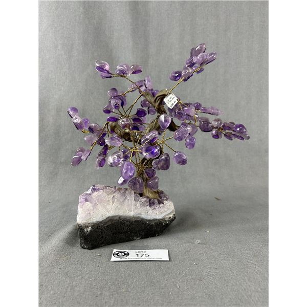 10" Amethyst Tree On Amethyst Base (Brasil) MSRP $1800.00