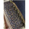 Image 3 : Gorgeous Leather25" x 18" Equestrian Themed Tassled Pillow w/Bead Accents By Pulvermacher Designs, N