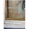 Image 2 : Framed GrandMaison Aboriginal Print. Approx. 20" x 24 1/2"