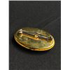 Image 2 : Vintage Agate Stone Brooch