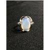 Image 2 : Sterling Silver Ring w/ Large Moonstone