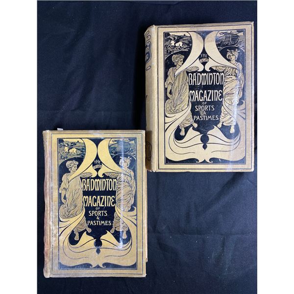 The Badminton Magazine Of Sports & Pastimes Vol. XX Jan. - June 1905 & Vol XVIII Jan.-June 1904