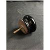 Image 1 : Unusual Vintage 1920s Black Porcelain Doorknob