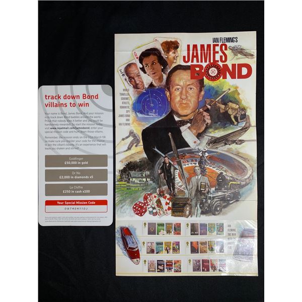 James Bond Collectors Stamps