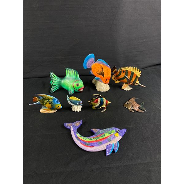 Nice Lot Of Colourful Tropical Fish Décor