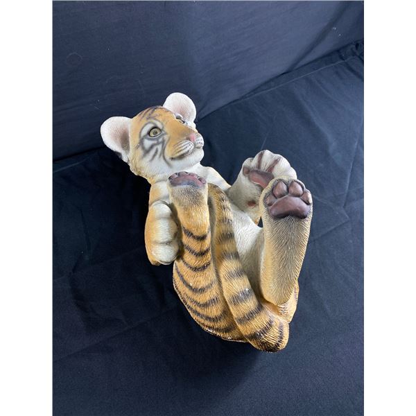 Cute Heavy Sandicast Tiger Cub. Approx. 16  L