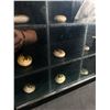 Image 3 : Shadow Box Of Flat Painted Rocks. Approx. 11 1/2" x 14" x 3 1/2"