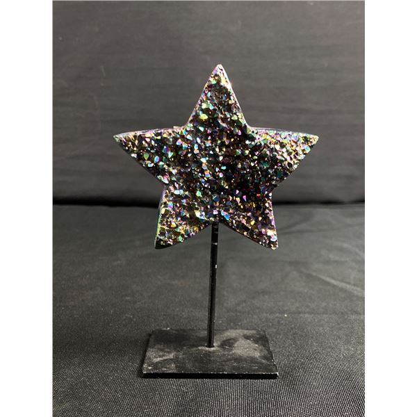 Amethyst Titanium Aura Star Carving MSRP $590.00