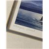 Image 3 : Framed Picture "Georgia Strait" By B.C. Artist James Wiens. Approx. 13" x 11"