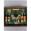 Image 7 : Vintage Wines Of The World Shadow Box, Approx. 12" x 9" x 2" & 2 Collector Plates From The Winter Ra