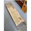 Image 1 : Vintage Canvas Stretcher w/ Wood Supports. NO SHIPPING