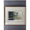Image 1 : Framed Ltd Ed. 479/950 Robert Bateman "Moose At Water's Edge". Approx. 18" x 16"