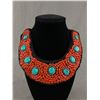 Image 1 : Turqouise Coral Collar Necklace