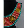 Image 2 : Turqouise Amber Collar Necklace