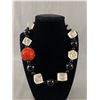 Image 1 : Cinnebon Necklace w/ Luevite Beads