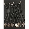 Image 1 : Leather Necklace Lot