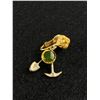 Image 2 : Gold Marked Earrings w/ Genuine Gold Nugget