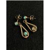 Image 3 : Antique Turqouise Drop Earrings