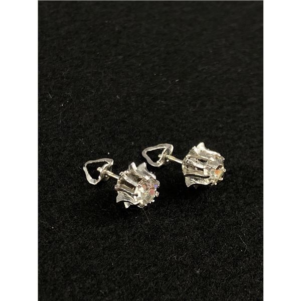 Antique Faux Diamond Earrings