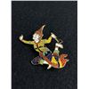 Image 1 : Antique Enamel Dance Brooch