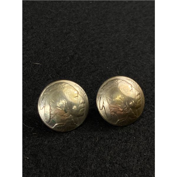 Indian Head Coin Earrings