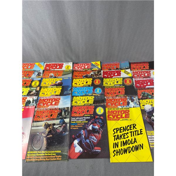 Lot of 29 Motorcycle Magazines