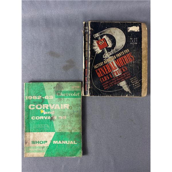 1947 GM Parts Catalogue + 1962-63 Corvair Shop Manual