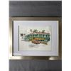 Image 2 : 2 Framed Prints- Signed Lahaina, Maui, Approx. 20" x 16" & 1930 Riley 9 'Brooklands' Approx. 16 1/2"