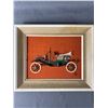 Image 2 : 2 Framed Hand Made Early Cars Made Of Parts. Approx. 15" x 12 1/2" & 15 1/2" x 18"