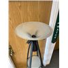 Image 4 : Metal Framed Glass 4 Shelving Display Lamp w/ Spot Light. NO SHIPPING. Approx. 71" H