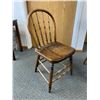 Image 2 : 2 Vintage Wood Spindel Back Chairs. NO SHIPPING