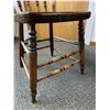 Image 3 : 2 Vintage Wood Spindel Back Chairs. NO SHIPPING