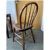 Image 4 : 2 Vintage Wood Spindel Back Chairs. NO SHIPPING