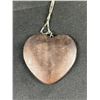 Image 2 : Unique "Wooden Heart" Pendant and Chain