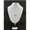 Image 1 : Sterling Silver Heart Pendant w/ Sterling Chain