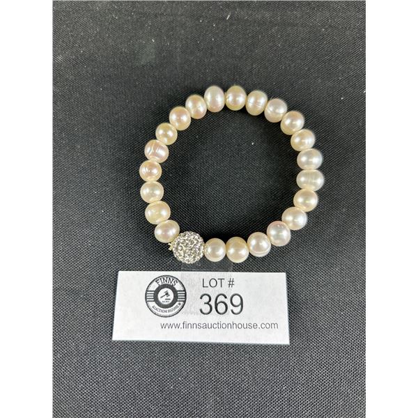 Genuine Large Pearl Bracelet
