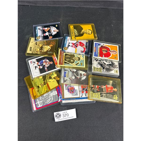 Lot of 13 Bobby Hull & Stan Mikita Hockey Cards