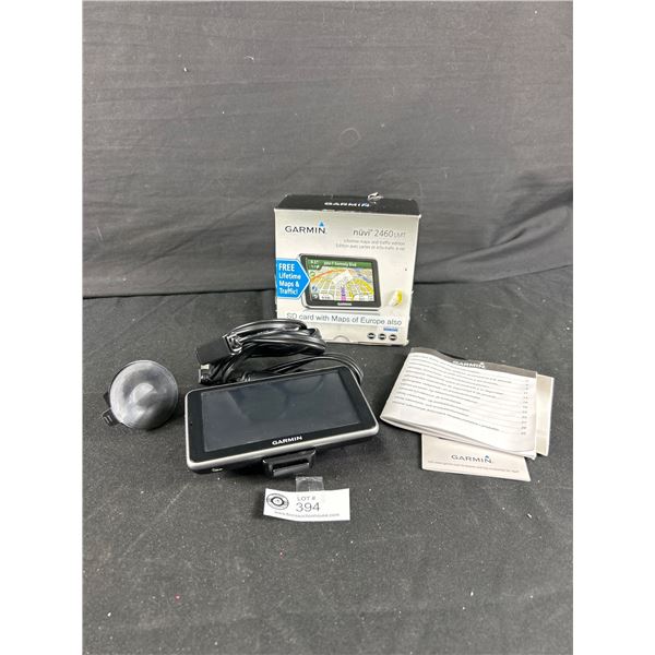 Garmin GPS Unit Used 1x Has SD Card Installed with British and European Highways as Well