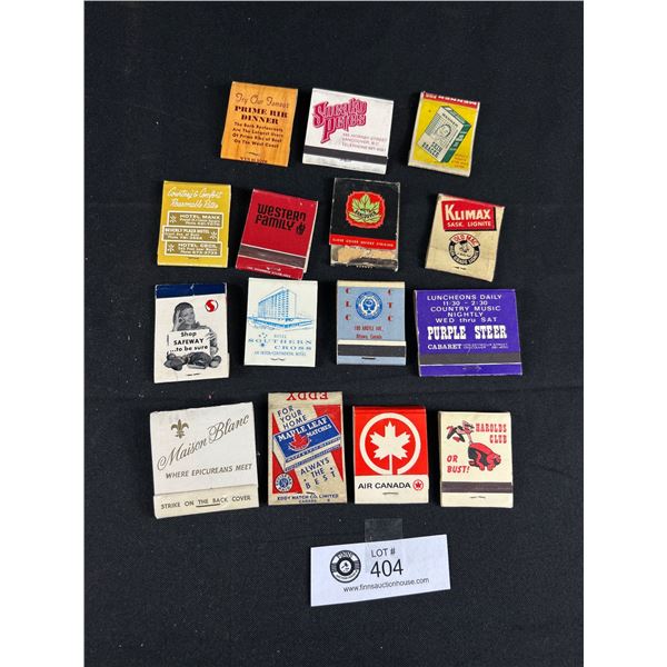 Vintage Matchbook Collection