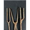 Image 2 : 3 Pairs of Antique Tongs