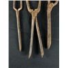 Image 3 : 3 Pairs of Antique Tongs