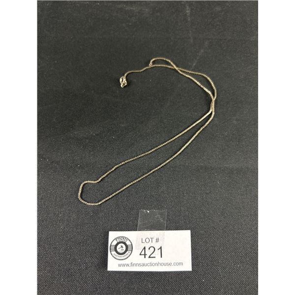 Nice Quality Box Link Sterling Necklace
