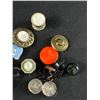 Image 3 : Lot of Antique Buttons (Some Early Glass)