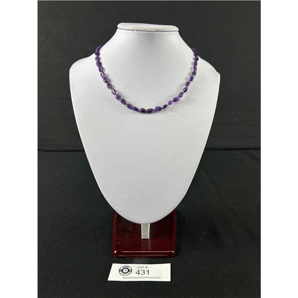 Very Good Amethyst Necklace (Nice pc)